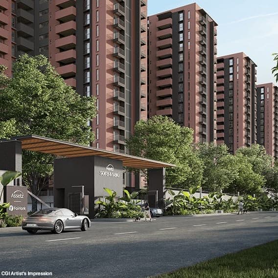 Shriram Sahaana gated entrance